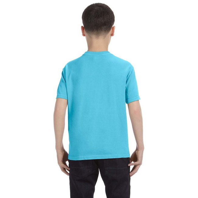 Youth Midweight T-Shirt - LAgOON BLUE - XXS(D0102H78SDP)