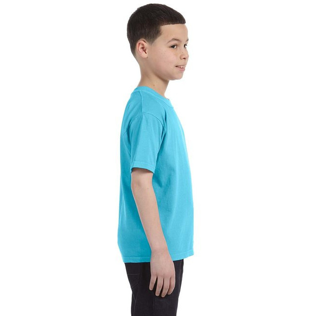 Youth Midweight T-Shirt - LAgOON BLUE - XXS(D0102H78SDP)