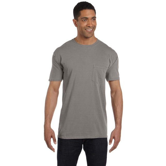 Adult Heavyweight RS Pocket T-Shirt - WHITE - S(D0102H787gX)