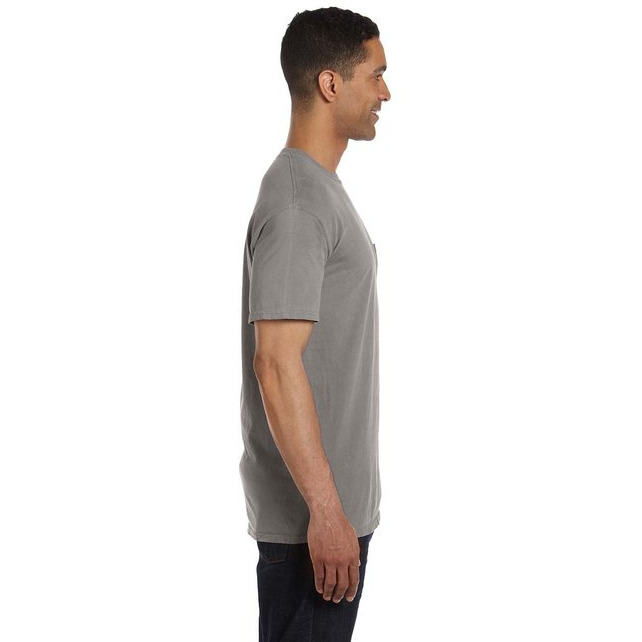 Adult Heavyweight RS Pocket T-Shirt - WHITE - S(D0102H787gX)