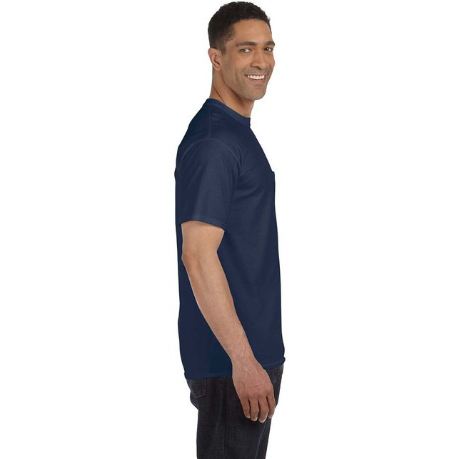Adult Heavyweight RS Pocket T-Shirt - WHITE - S(D0102H7874X)