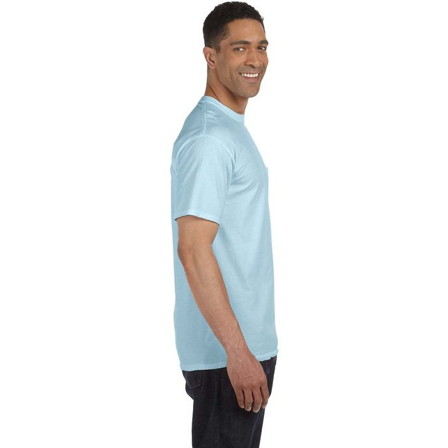 Adult Heavyweight RS Pocket T-Shirt - WHITE - S(D0102H787TP)