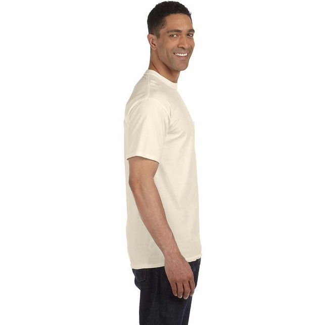 Adult Heavyweight RS Pocket T-Shirt - WHITE - S(D0102H78578)