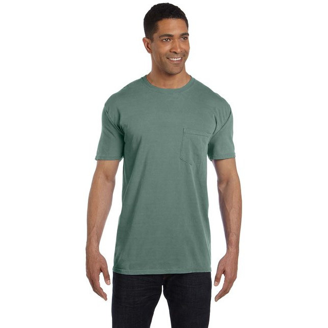 Adult Heavyweight RS Pocket T-Shirt - WHITE - S(D0102H7878T)