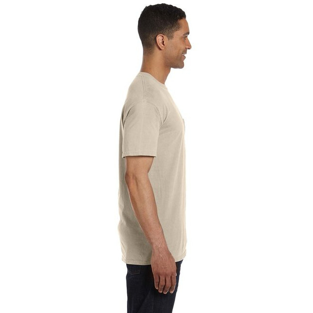 Adult Heavyweight RS Pocket T-Shirt - WHITE - S(D0102H787ZJ)