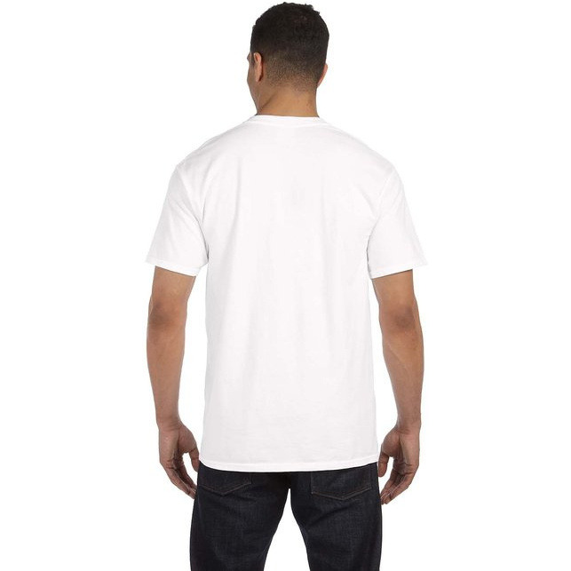 Adult Heavyweight RS Pocket T-Shirt - WHITE - S(D0102H785B6)