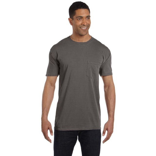 Adult Heavyweight RS Pocket T-Shirt - WHITE - S(D0102H78736)