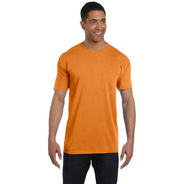 Adult Heavyweight RS Pocket T-Shirt - WHITE - S(D0102H787gT)