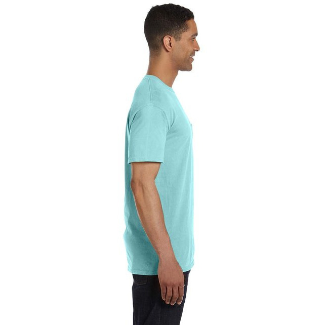 Adult Heavyweight RS Pocket T-Shirt - WHITE - S(D0102H785JJ)
