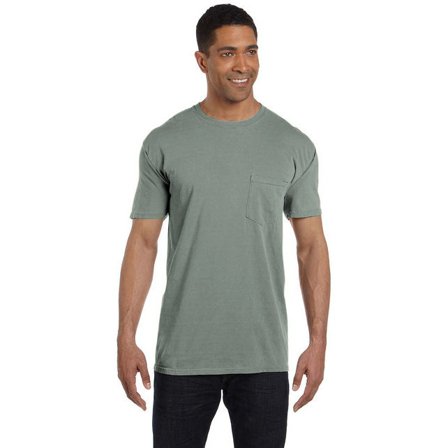 Adult Heavyweight RS Pocket T-Shirt - WHITE - S(D0102H787JX)