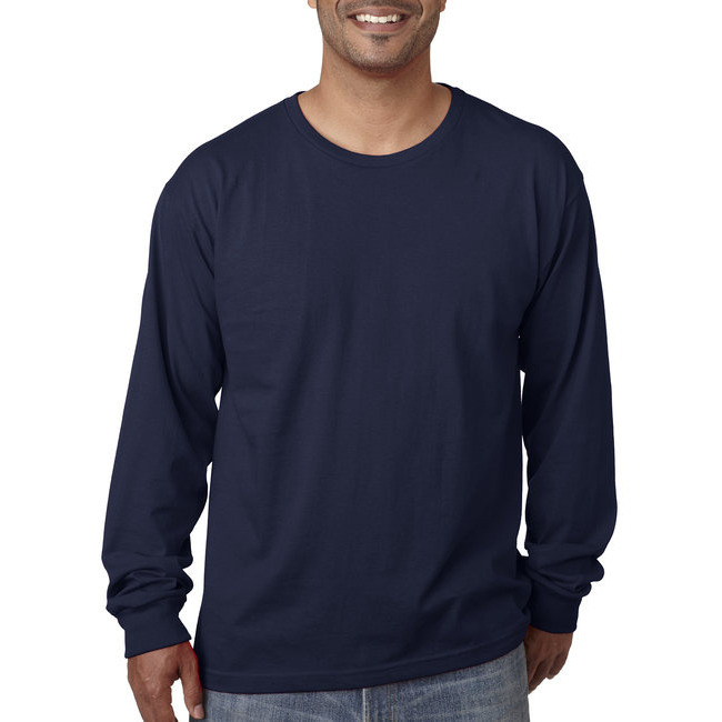 Adult Long-Sleeve T-Shirt - BLAcK - S(D0102H7DUL8)
