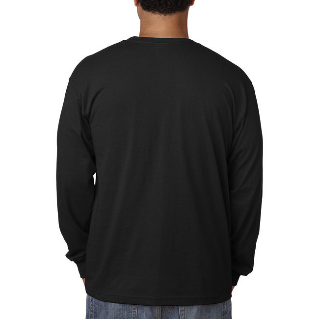 Adult Long-Sleeve T-Shirt - BLAcK - S(D0102H7DUV6)