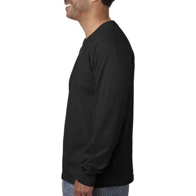 Adult Long-Sleeve T-Shirt - BLAcK - S(D0102H7DUV6)