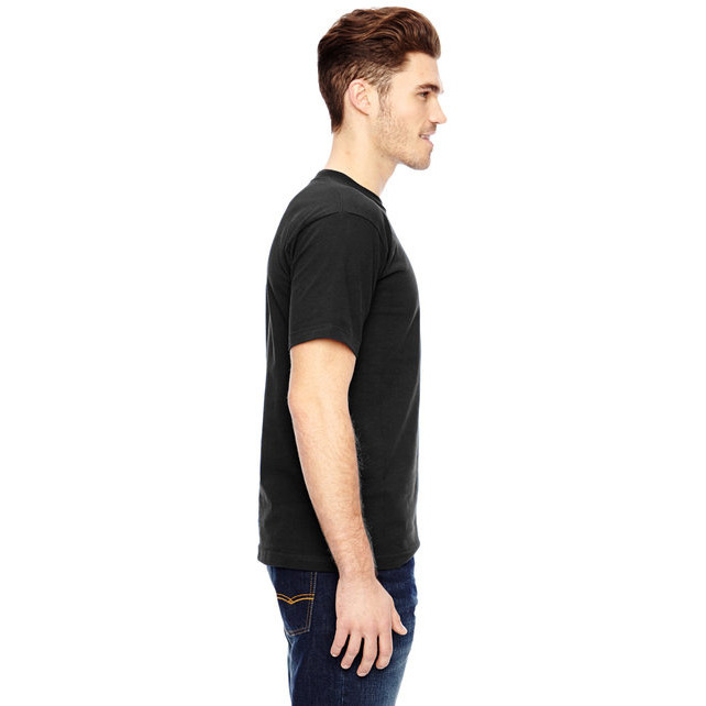 Adult 61 oz 100% cotton Pocket T-Shirt - ASH - S(D0102H7DT36)