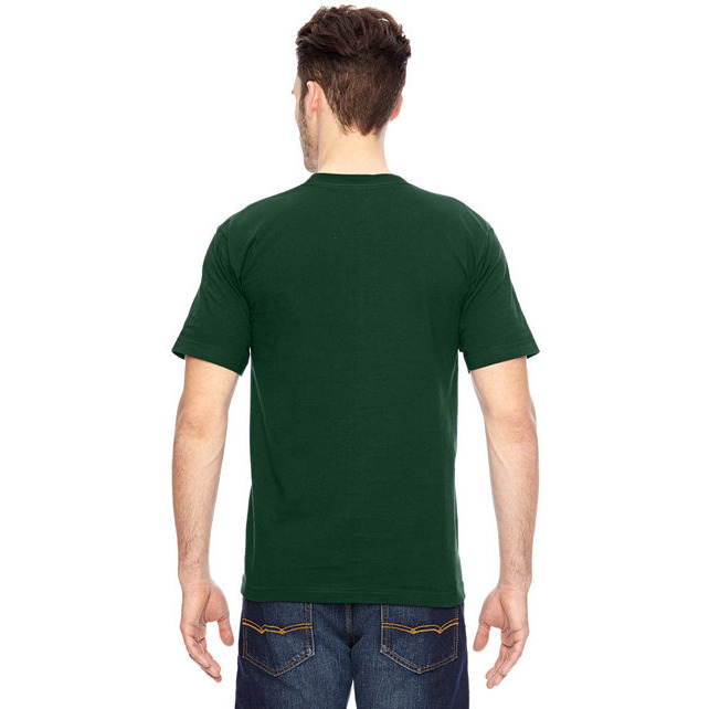 Adult 61 oz 100% cotton Pocket T-Shirt - ASH - S(D0102H7DTU6)