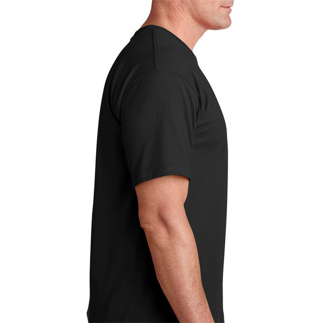 Adult 54 oz 100% cotton T-Shirt - BLAcK - S(D0102H7M7EJ)