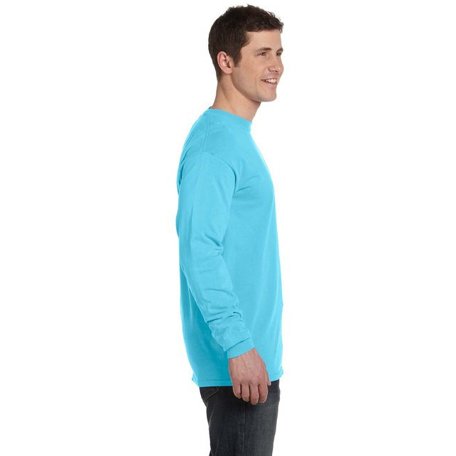 Adult Heavyweight RS Long-Sleeve T-Shirt - WHITE - S(D0102H78PcT)