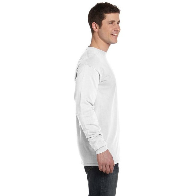 Adult Heavyweight RS Long-Sleeve T-Shirt - WHITE - S(D0102H78AEX)