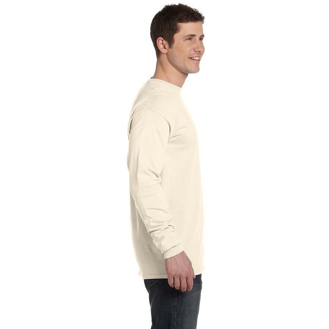 Adult Heavyweight RS Long-Sleeve T-Shirt - WHITE - S(D0102H78PY6)
