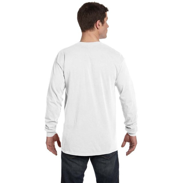 Adult Heavyweight RS Long-Sleeve T-Shirt - WHITE - S(D0102H78AH8)