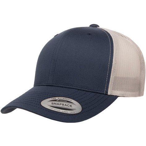 Adult Retro Trucker cap - cHARcOAL BLAcK - OS(D0102H7811T)
