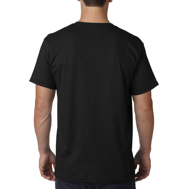 Adult Ring-Spun Jersey Tee - BLAcK - S(D0102H7M55T)