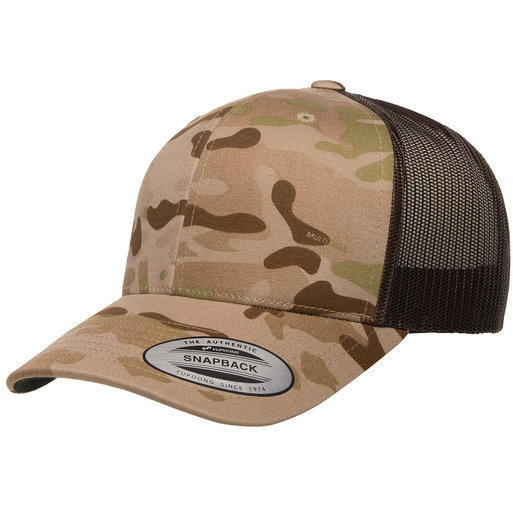 YP classics Retro Trucker Multicam Snapback - MULTIcAM - OS(D0102H7810P)