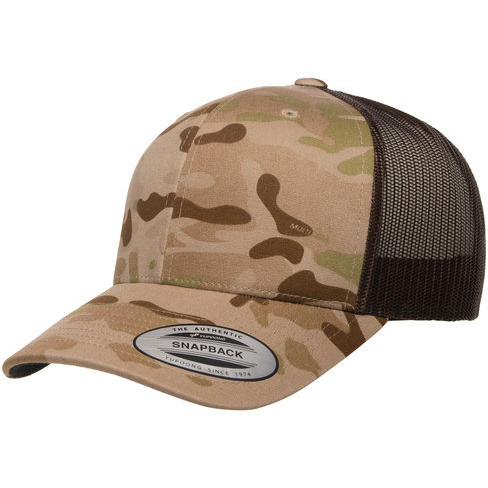 YP classics Retro Trucker Multicam Snapback - MULTIcAM - OS(D0102H7810P)