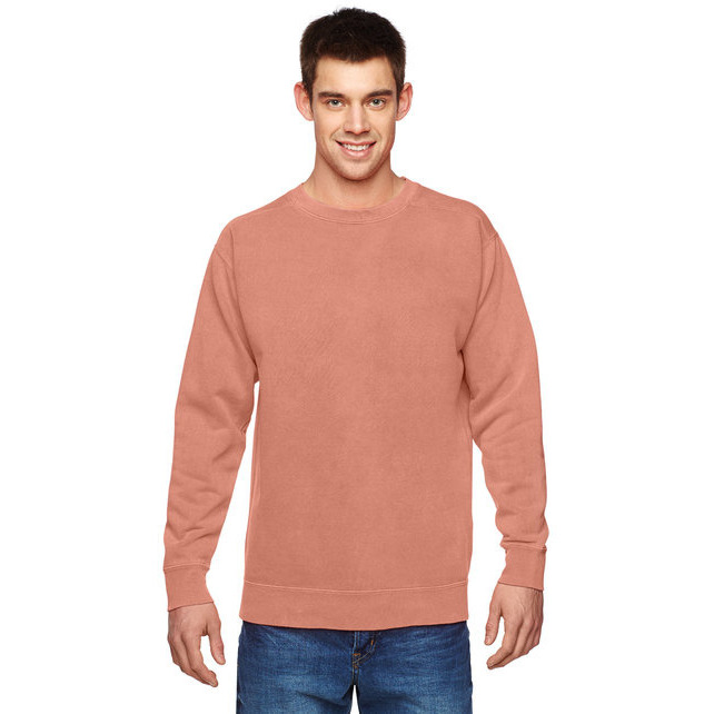 Adult crewneck Sweatshirt - cRIMSON - S(D0102H78HU6)