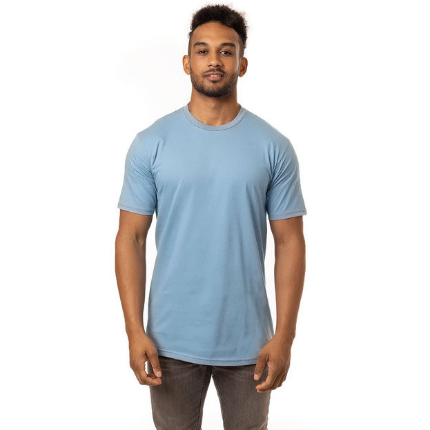 Mens Ringspun Fashion T-Shirt - BLAcK - S(D0102H7Z2c2)