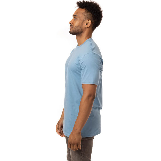 Mens Ringspun Fashion T-Shirt - BLAcK - S(D0102H7Z2c2)