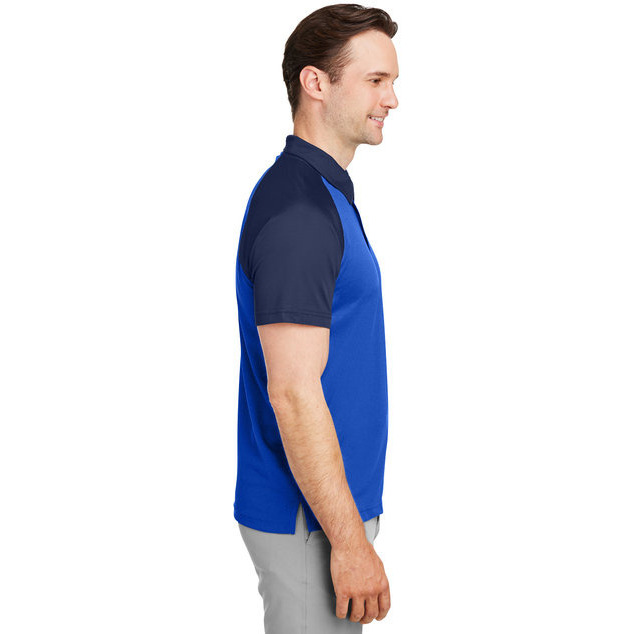 Mens command Snag-Protection colorblock Polo - SP DK NV SP gRP - XS(D0102H78E4P)