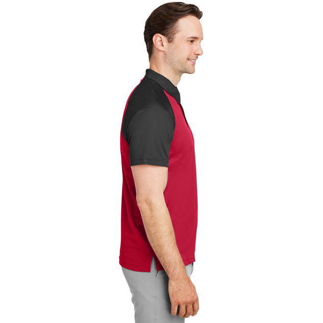 Mens command Snag-Protection colorblock Polo - SP DK NV SP gRP - XS(D0102H78ET6)