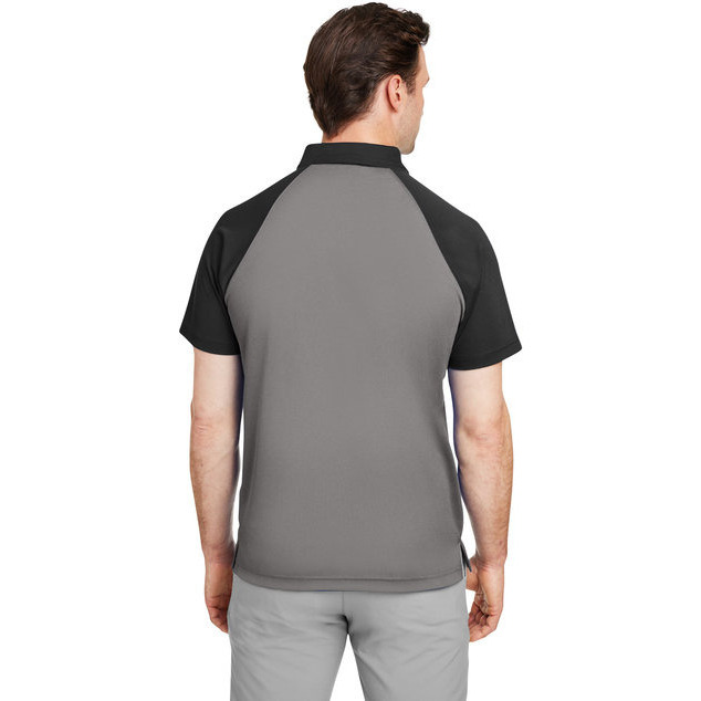 Mens command Snag-Protection colorblock Polo - SP DK NV SP gRP - XS(D0102H78E8P)