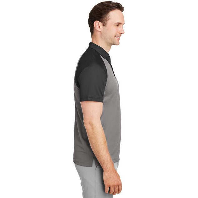Mens command Snag-Protection colorblock Polo - SP DK NV SP gRP - XS(D0102H78E8P)