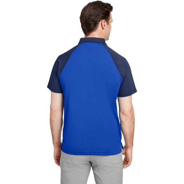 Mens command Snag-Protection colorblock Polo - SP DK NV SP gRP - XS(D0102H78EFX)