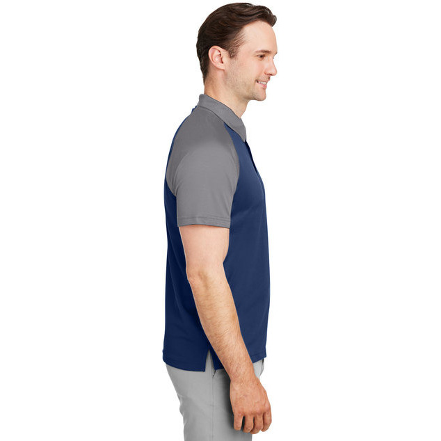 Mens command Snag-Protection colorblock Polo - SP DK NV SP gRP - XS(D0102H78EF6)