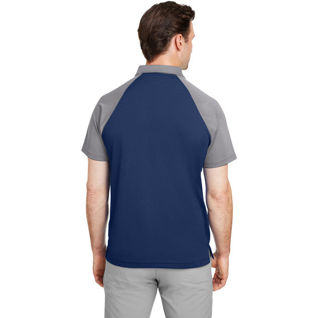 Mens command Snag-Protection colorblock Polo - SP DK NV SP gRP - XS(D0102H78PHX)