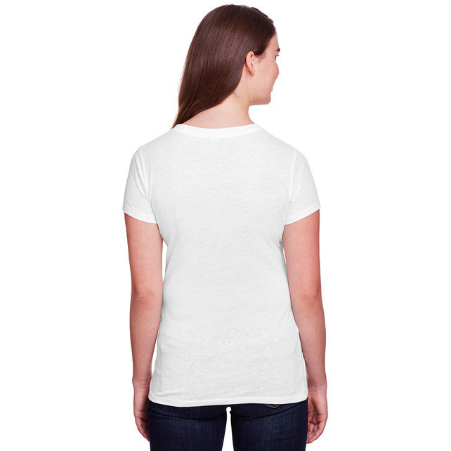 Ladies Triblend Short-Sleeve T-Shirt - cREAM TRIBLEND - 2XL(D0102H7N5R6)