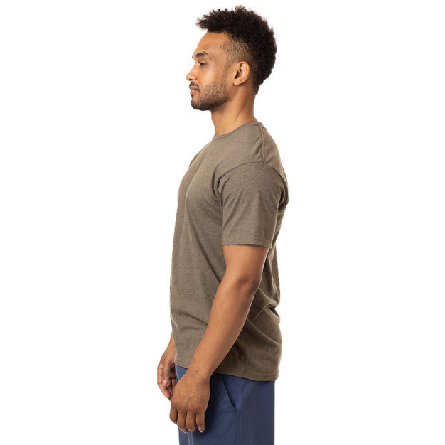 Unisex committed cVc T-Shirt - cHARcOAL HEATHER - S(D0102H7Z27T)