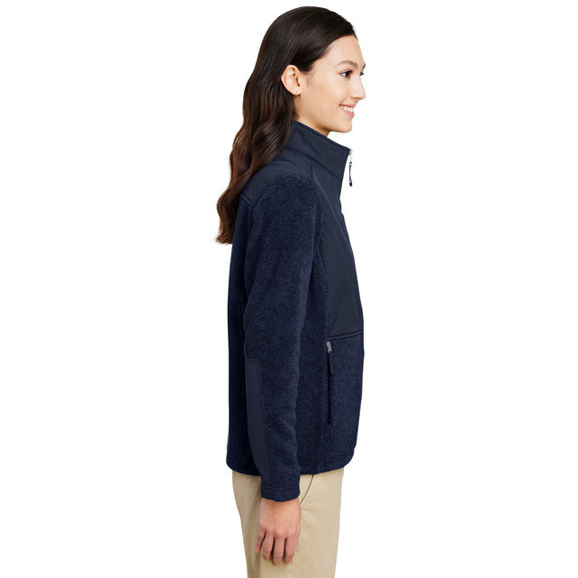 Ladies Journey Summit Hybrid Full-Zip - BLAcK BLAcK - XS(D0102H789MP)