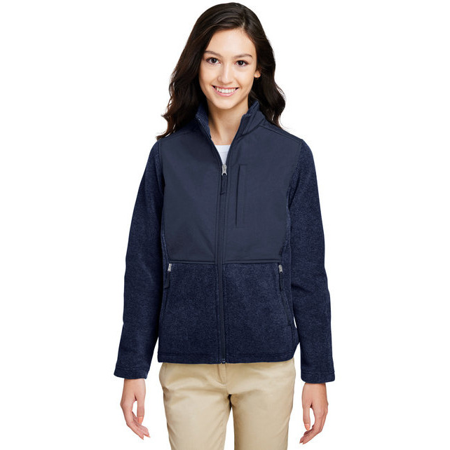 Ladies Journey Summit Hybrid Full-Zip - BLAcK BLAcK - XS(D0102H789ZX)