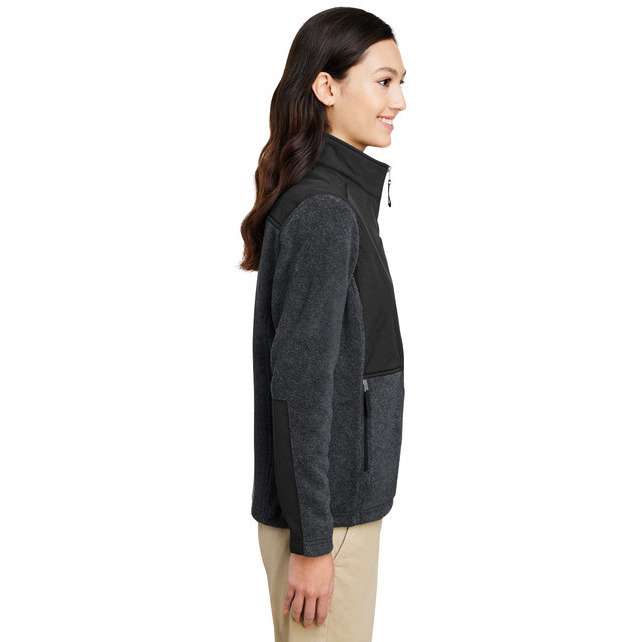 Ladies Journey Summit Hybrid Full-Zip - BLAcK BLAcK - XS(D0102H7898J)