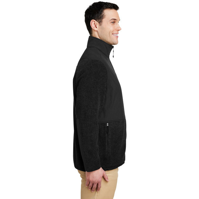 Mens Journey Summit Hybrid Full-Zip - BLAcK BLAcK - 5XL(D0102H78gAJ)