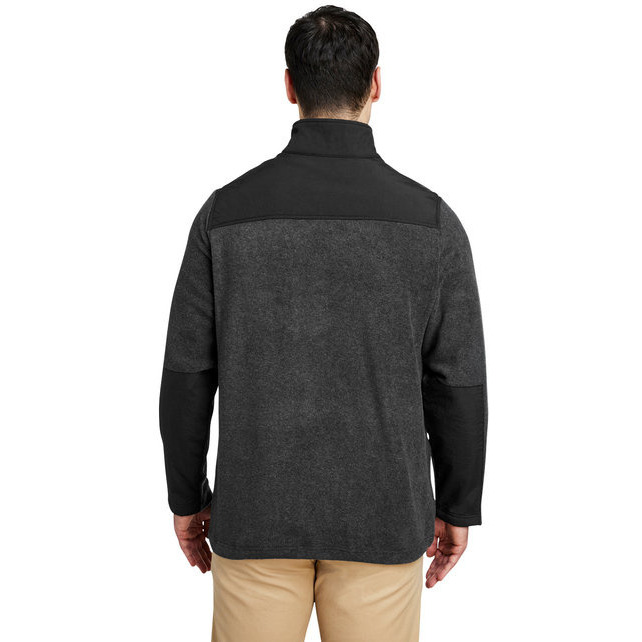 Mens Journey Summit Hybrid Full-Zip - BLAcK BLAcK - 5XL(D0102H78gI2)