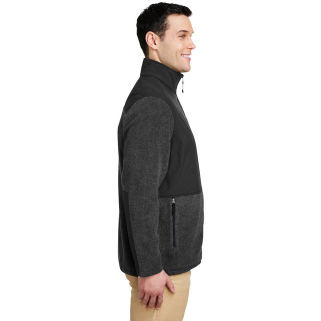Mens Journey Summit Hybrid Full-Zip - BLAcK BLAcK - 5XL(D0102H78gI2)