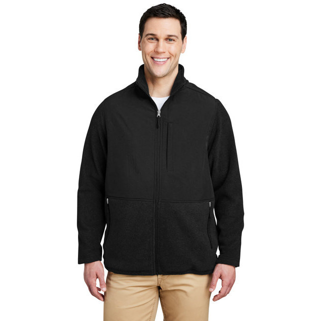 Mens Journey Summit Hybrid Full-Zip - BLAcK BLAcK - 5XL(D0102H78g9P)