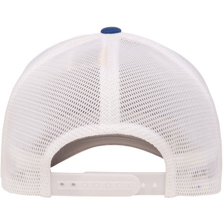Flexfit 110 Adult Adjustable Mesh cap - BLAcK WHITE - OS(D0102H78B26)
