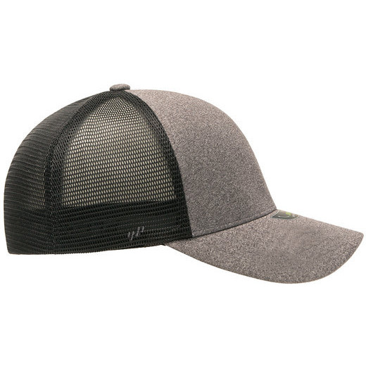 Unipanel cap - MELANgE DRK gREY - SM(D0102H78B38)