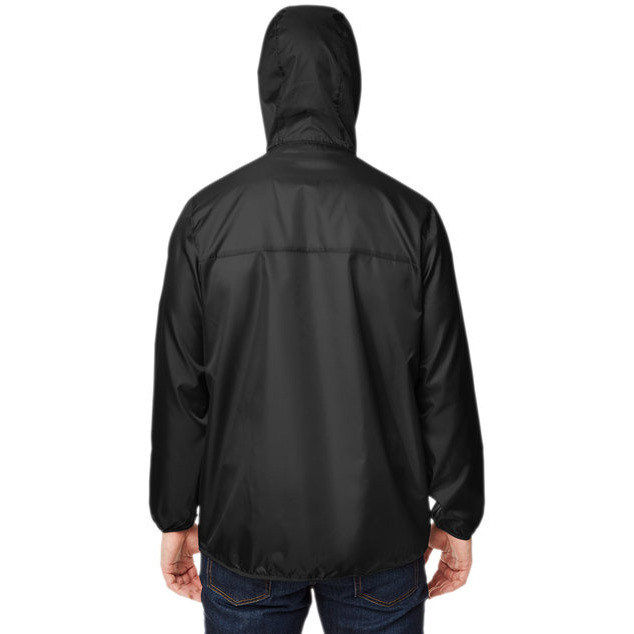 Adult Zone Protect Packable Anorak Jacket - BLAcK - XS(D0102H7ZMJP)